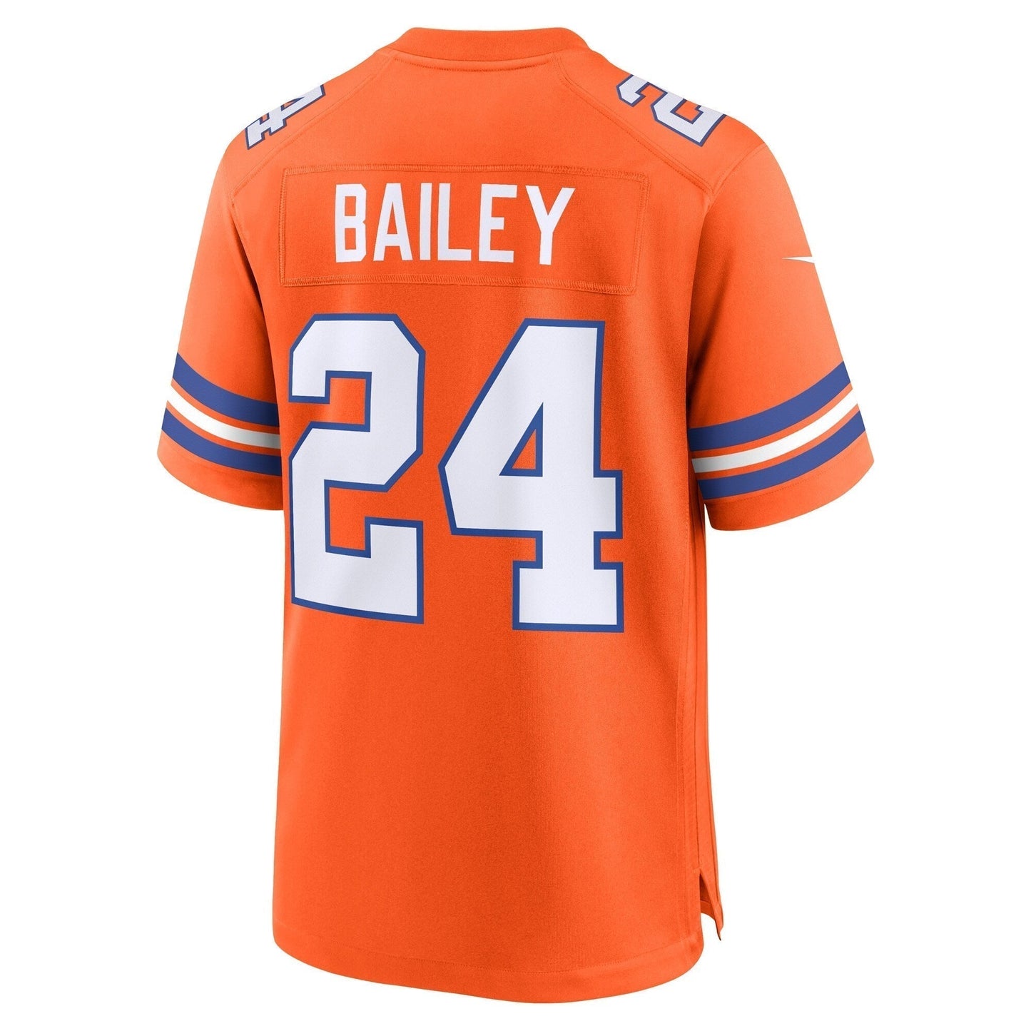 Champ Bailey Denver Broncos Mile High Collection 1977 Throwback Retired Game Jersey - Orange