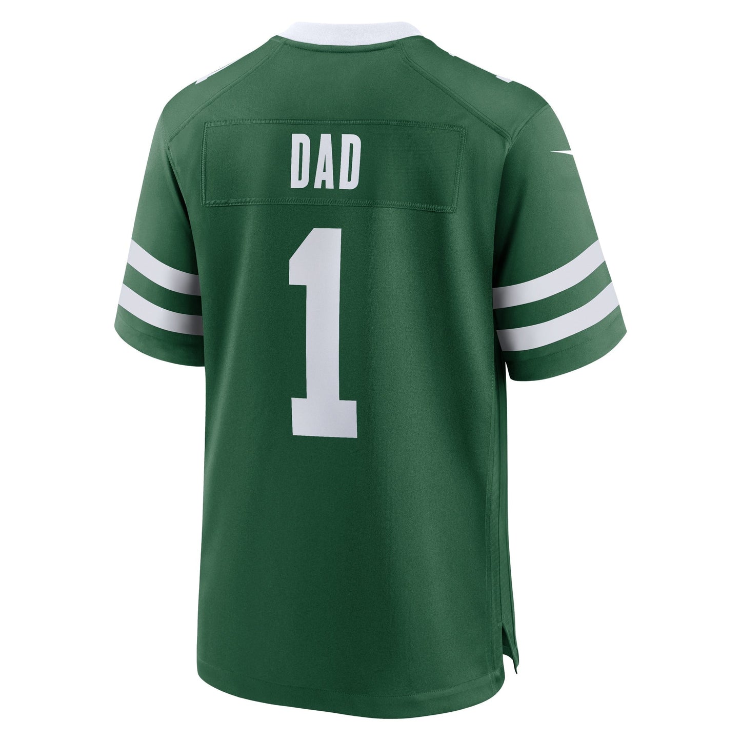 New York Jets #1 Dad Game Jersey - Legacy Green