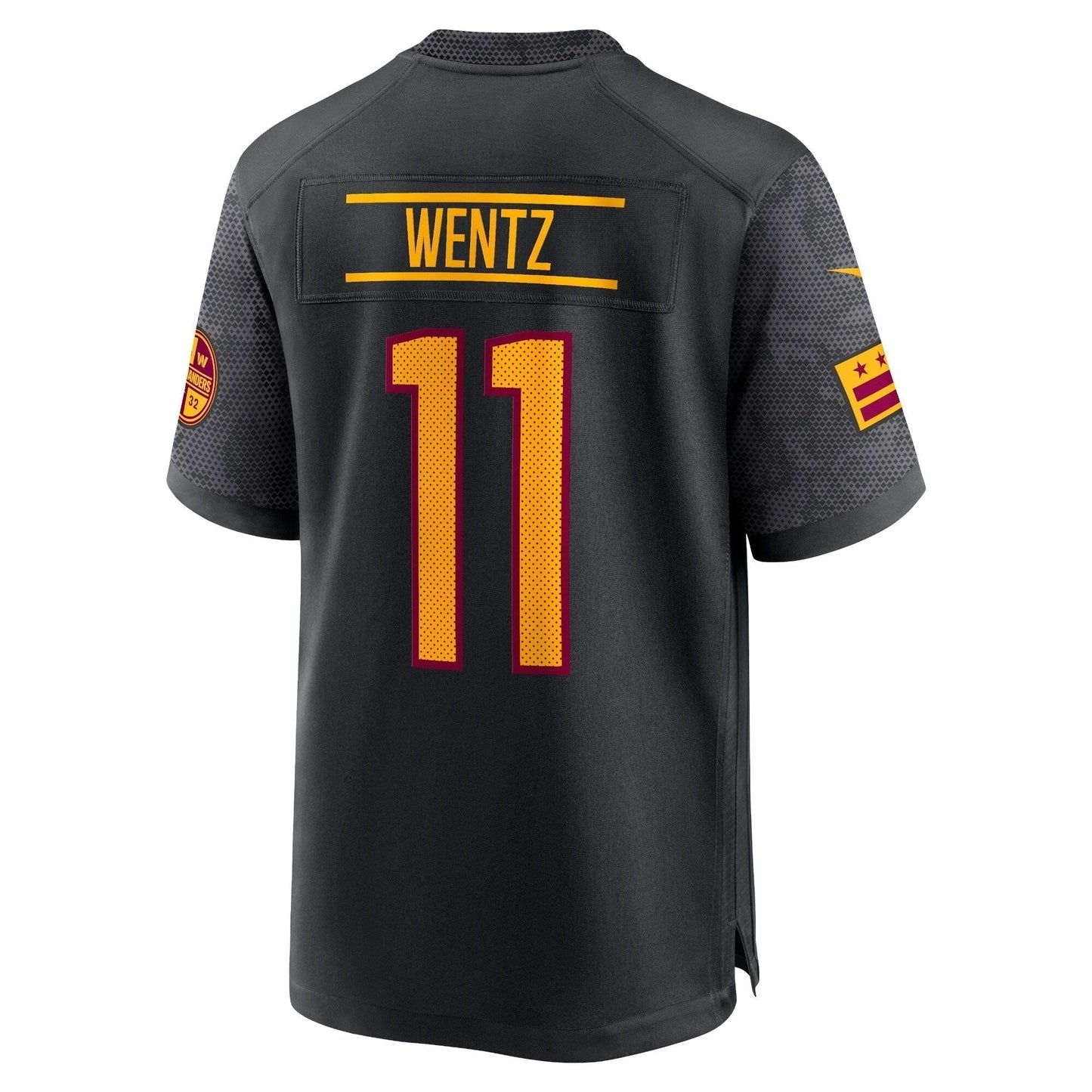 Carson Wentz Washington Commanders Alternate Game Jersey - Black