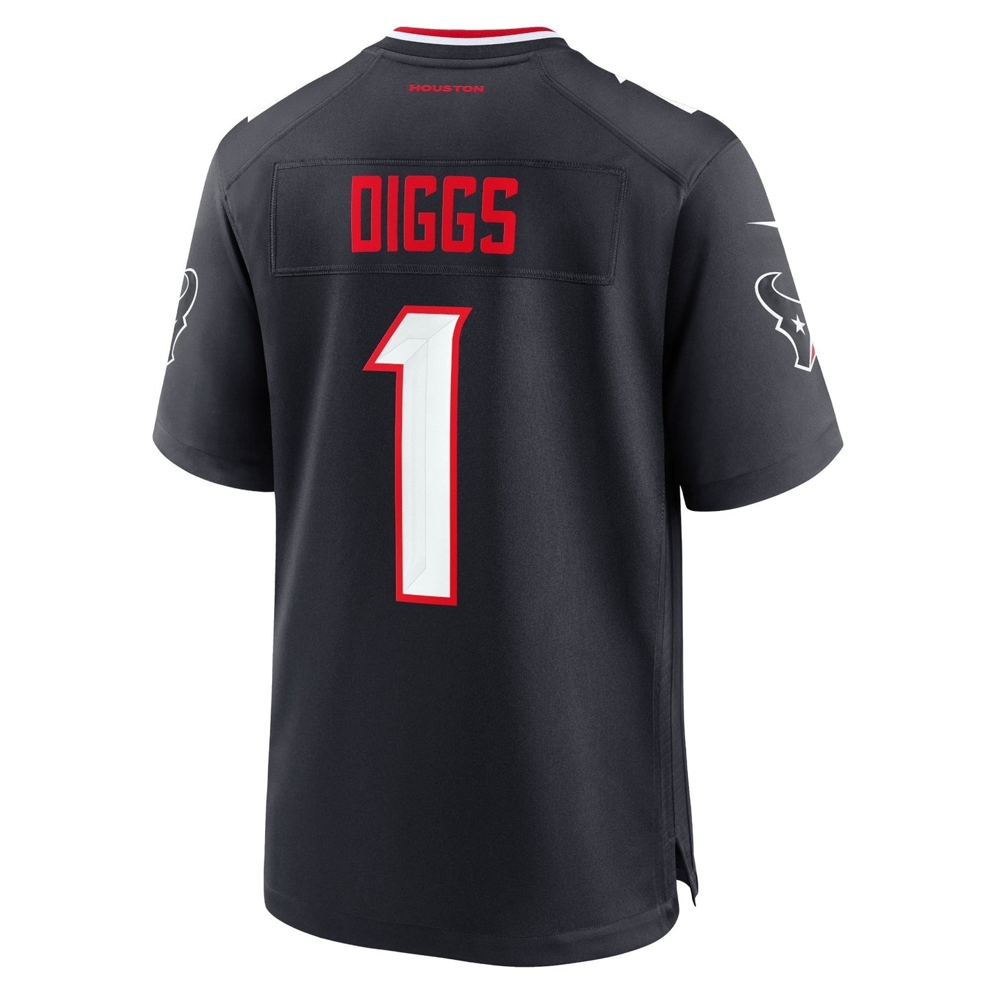 Stefon Diggs Houston Texans Game Jersey - Navy