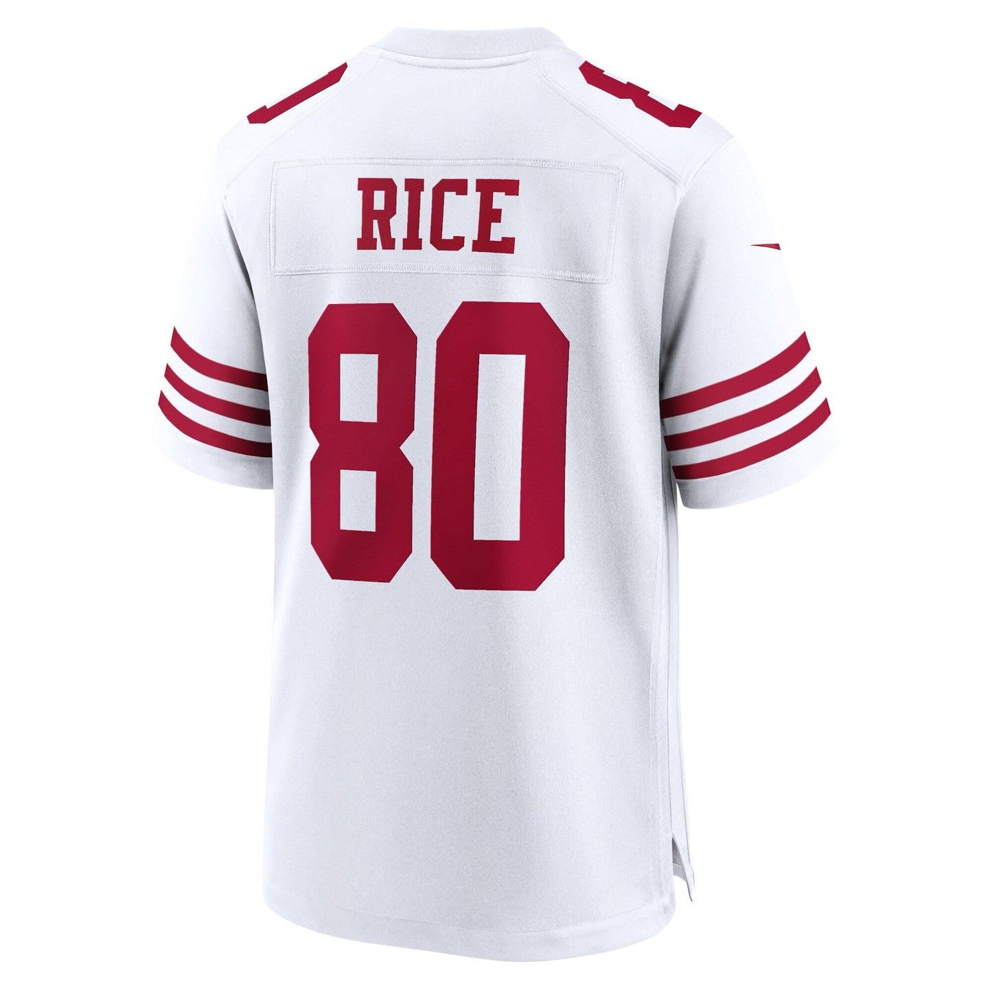 Jerry Rice San Francisco 49ers Retired Game Jersey - White