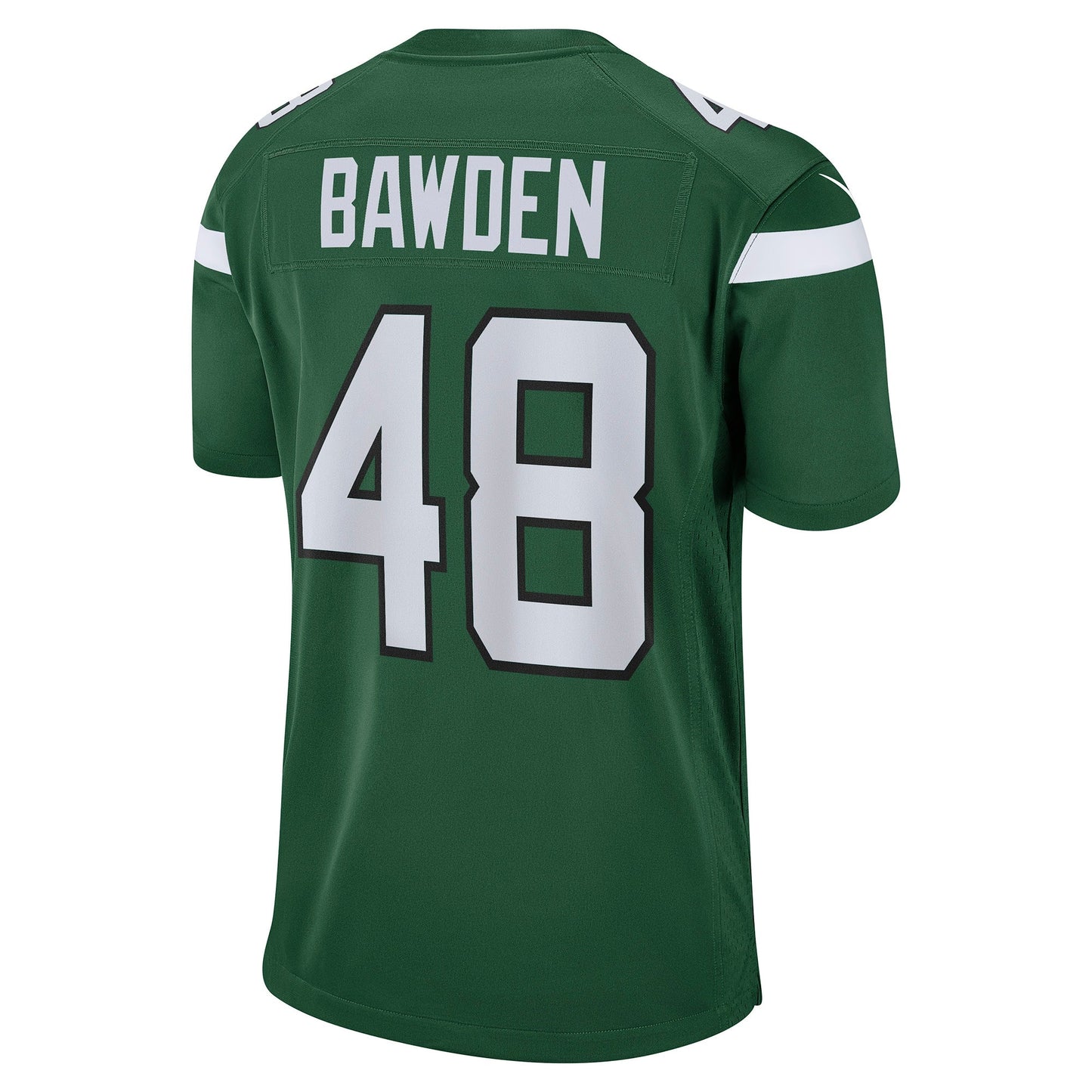 Nick Bawden New York Jets Game Jersey - Gotham Green