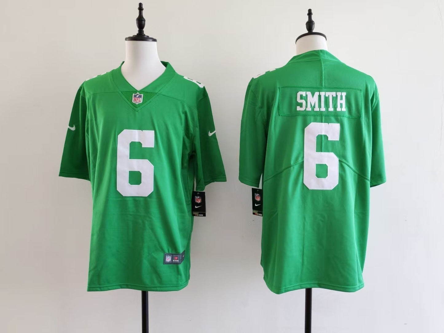 Men's Philadelphia Eagles DeVonta Smith Jersey-green-Digital without black borders