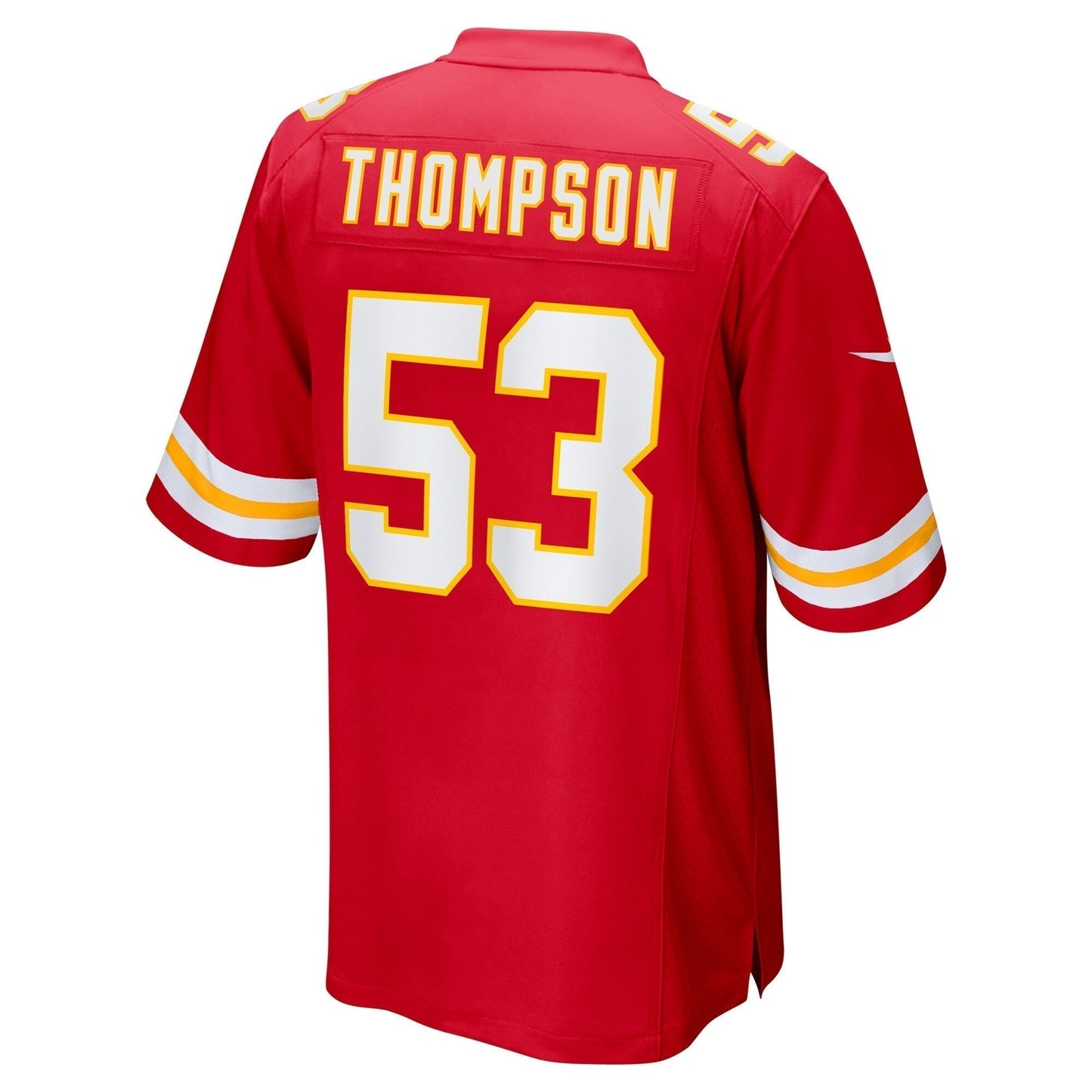 BJ Thompson Kansas City Chiefs Game Jersey - Red