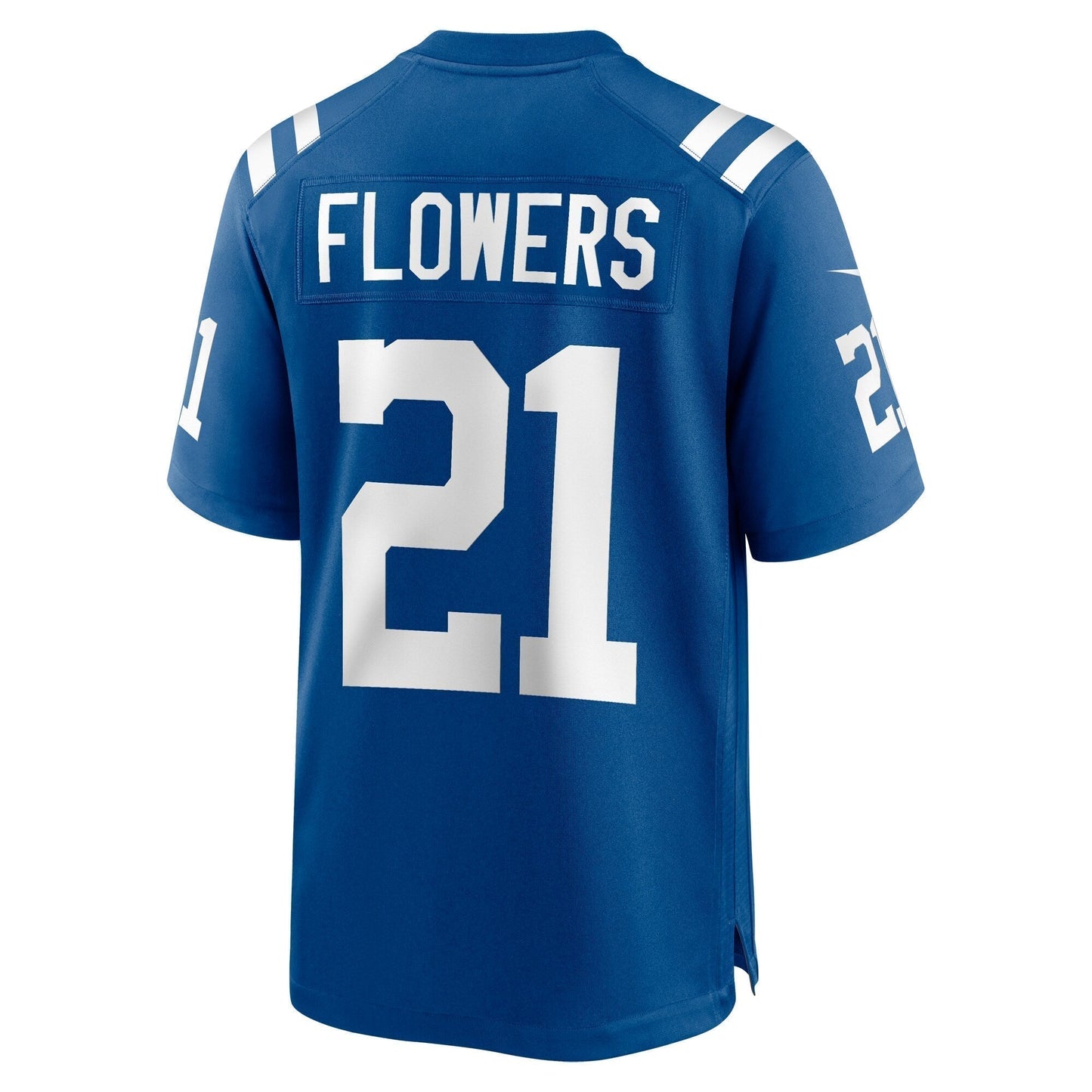 Dallis Flowers Indianapolis Colts Game Jersey - Royal