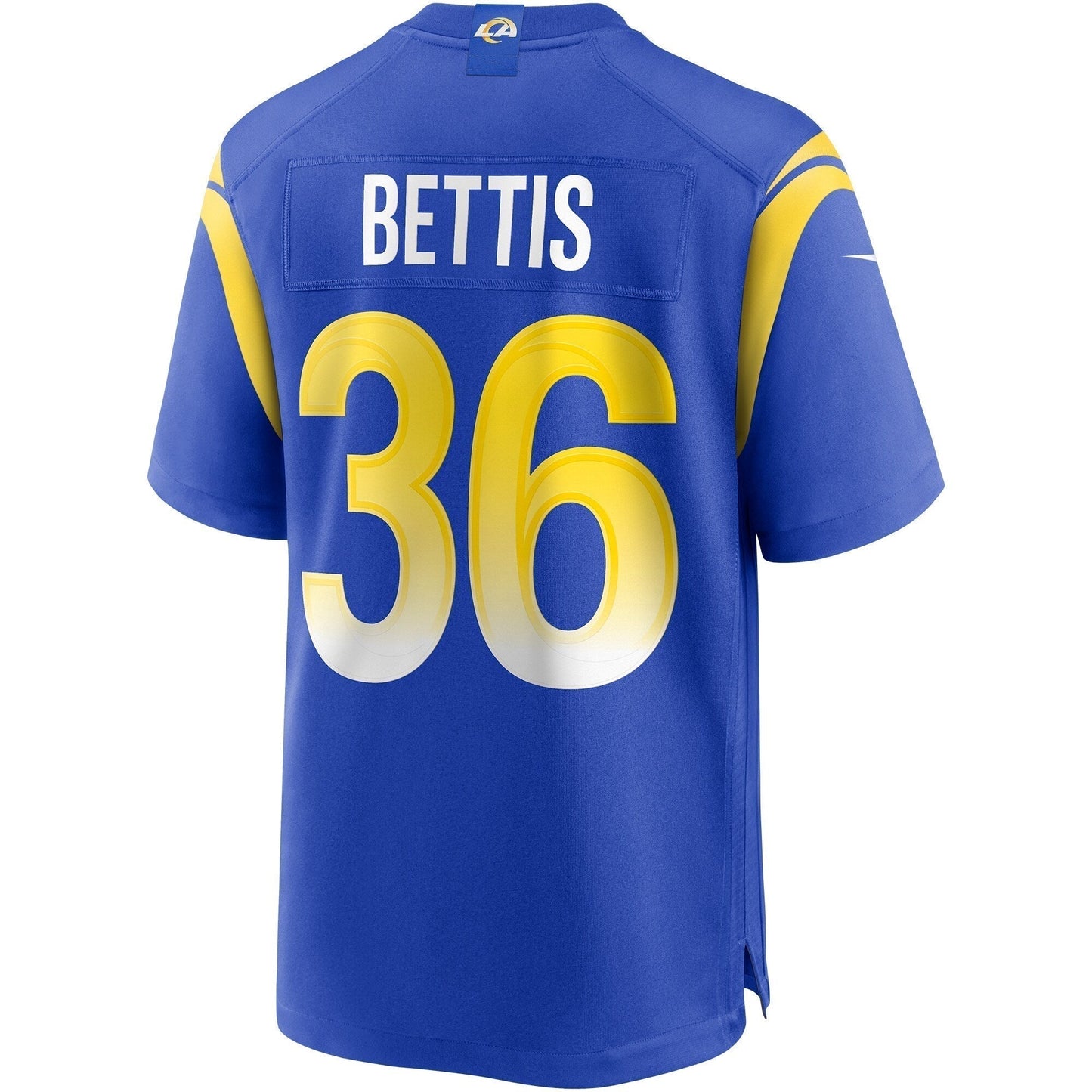 Jerome Bettis Los Angeles Rams Game Retired Jersey - Royal