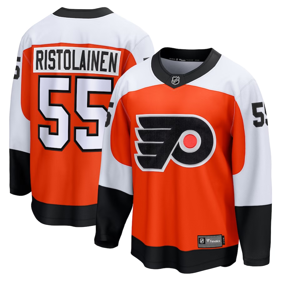 Men's Philadelphia Flyers Rasmus Ristolainen Orange Player Jersey