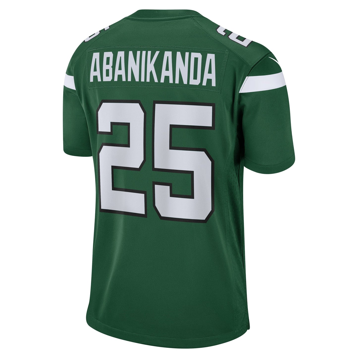 Israel Abanikanda New York Jets Game Jersey - Gotham Green