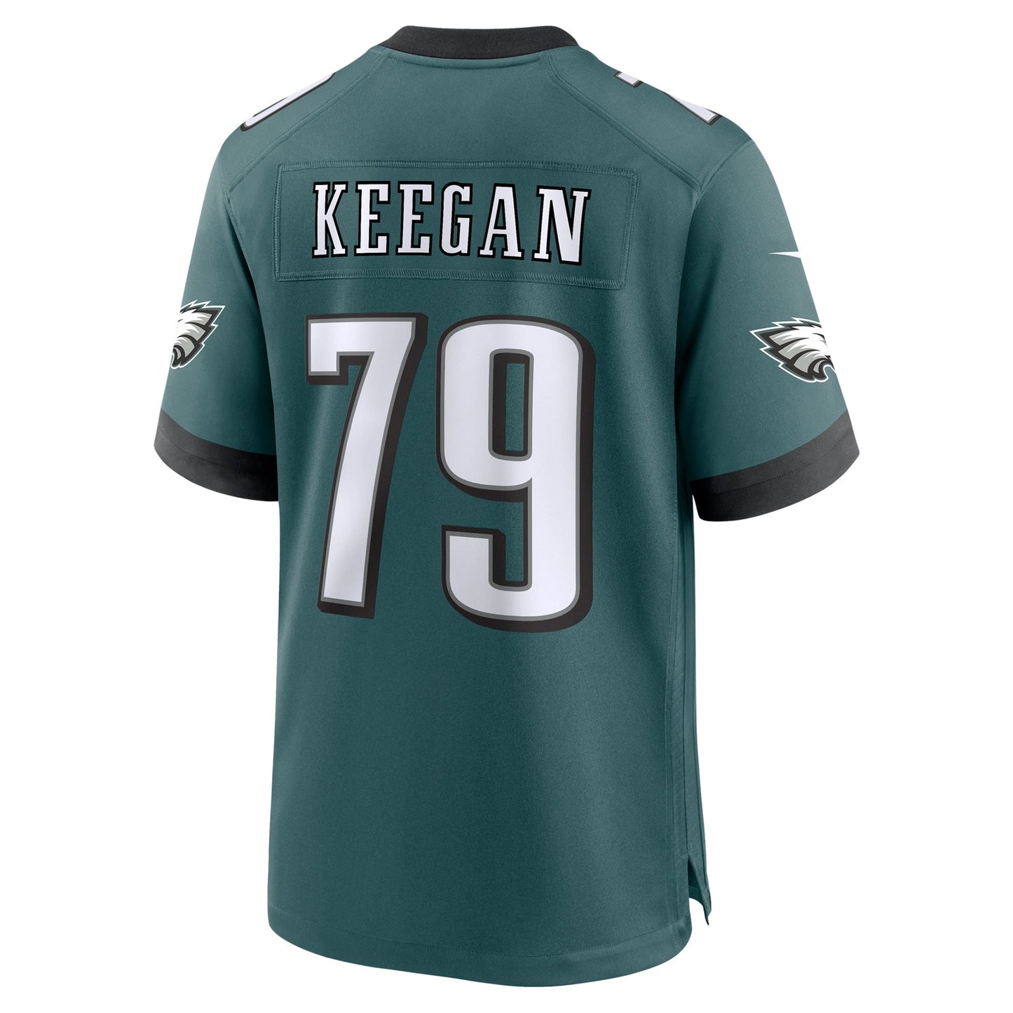 Trevor Keegan Philadelphia Eagles Team Game Jersey - Midnight Green