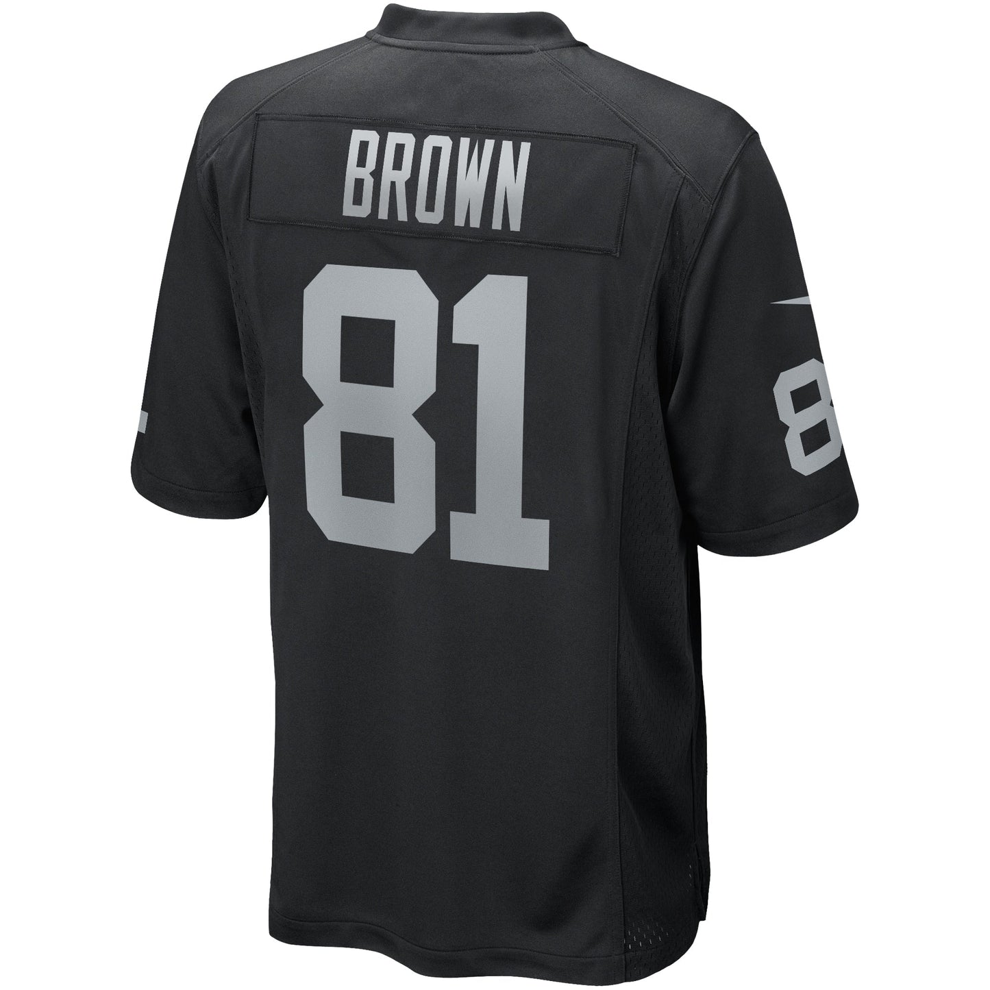 Tim Brown Las Vegas Raiders Game Retired Jersey - Black