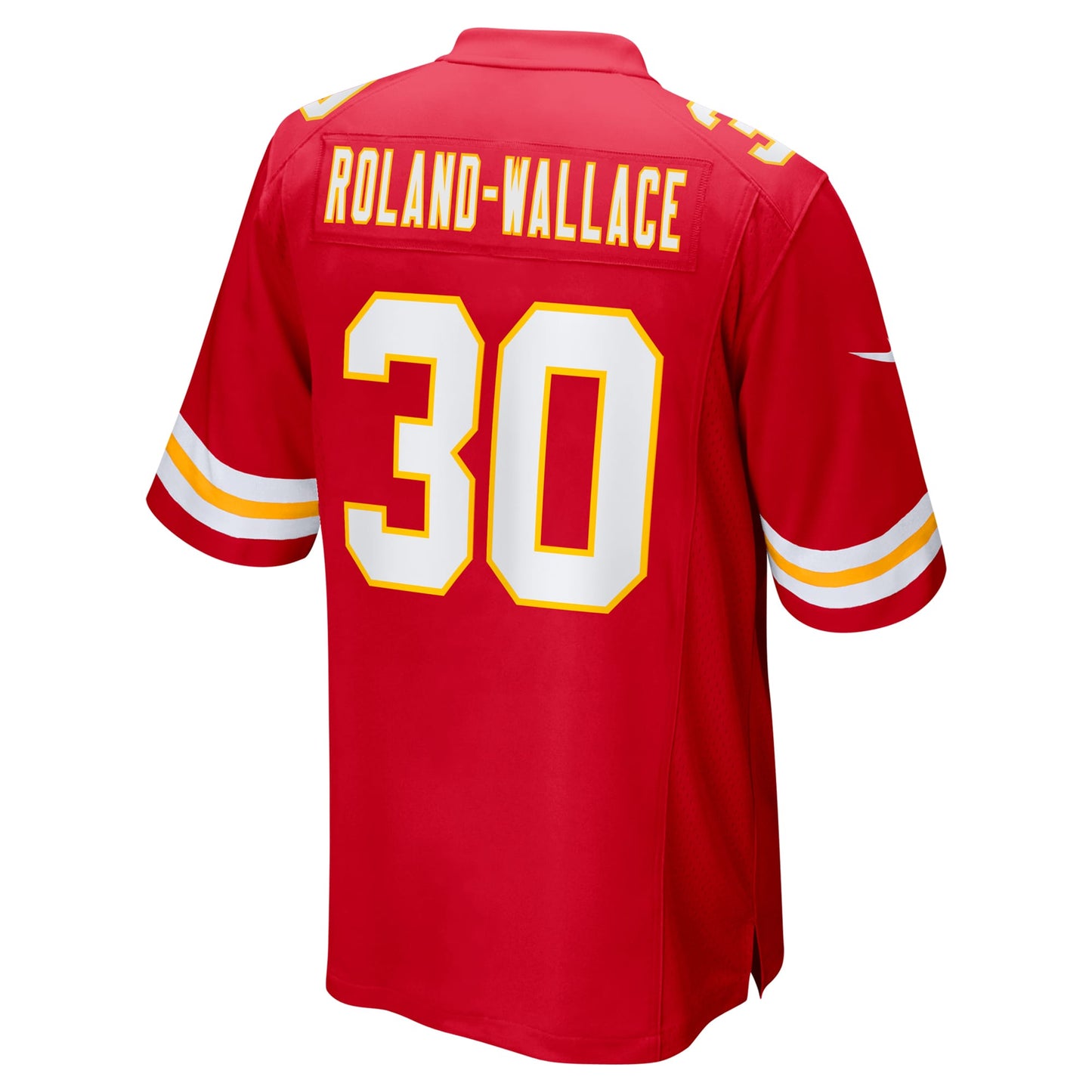 Chris Roland-Wallace Kansas City Chiefs Game Jersey - Red