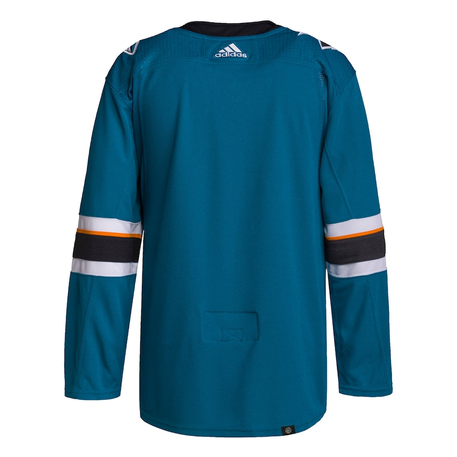 Men's San Jose Sharks Teal 2021/22 Home Primegreen Authentic Jersey