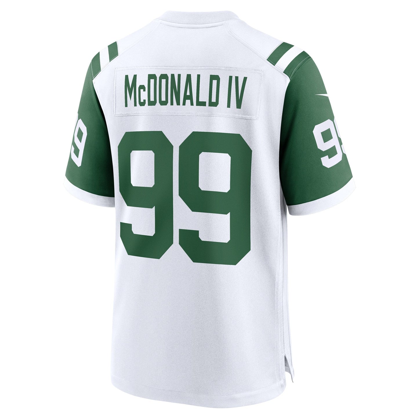 Will McDonald IV New York Jets Classic Alternate Game Jersey - White