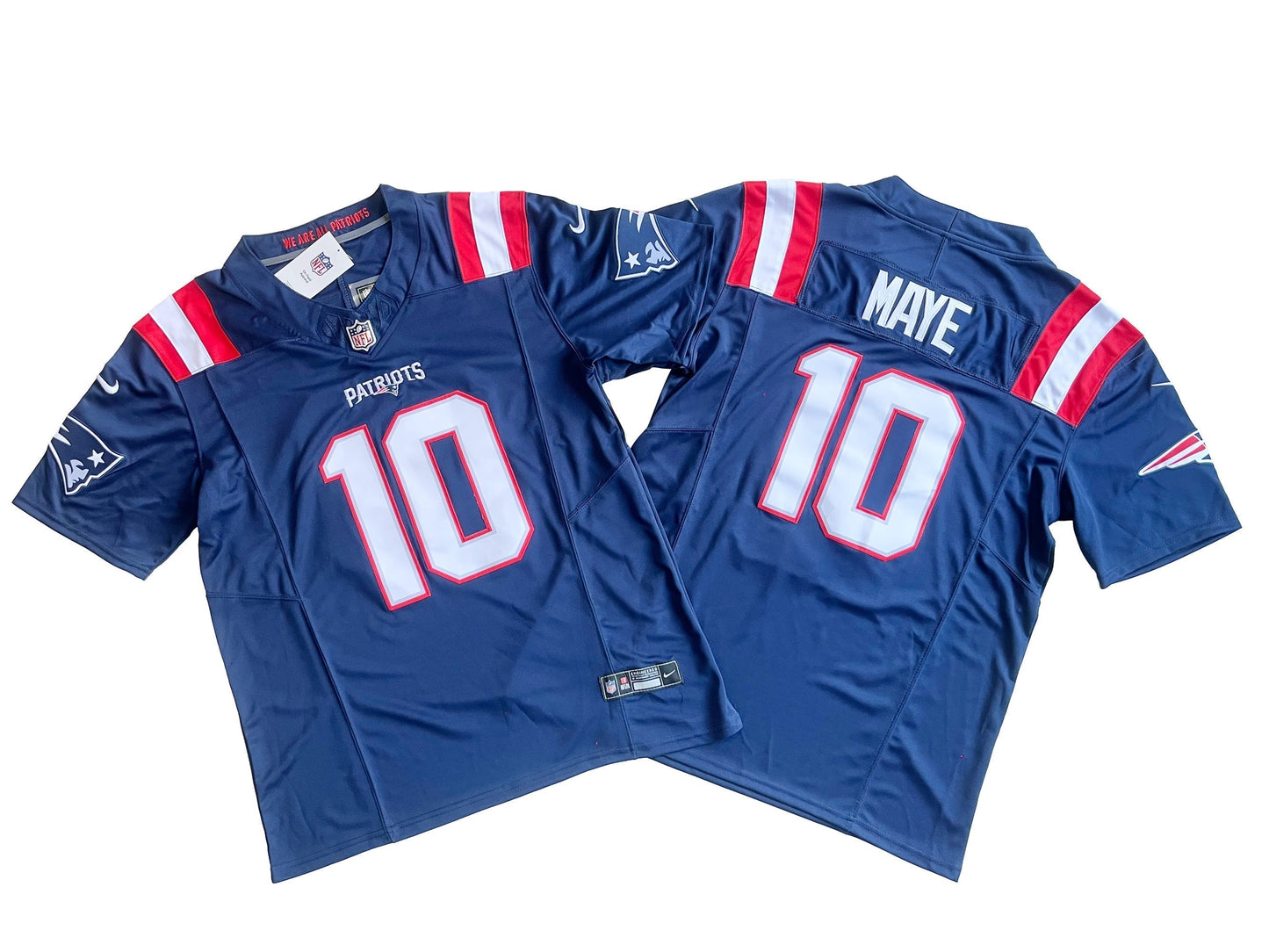 New England Patriots 10# Mac Jones Vapor F.U.S.E. Limited Jersey