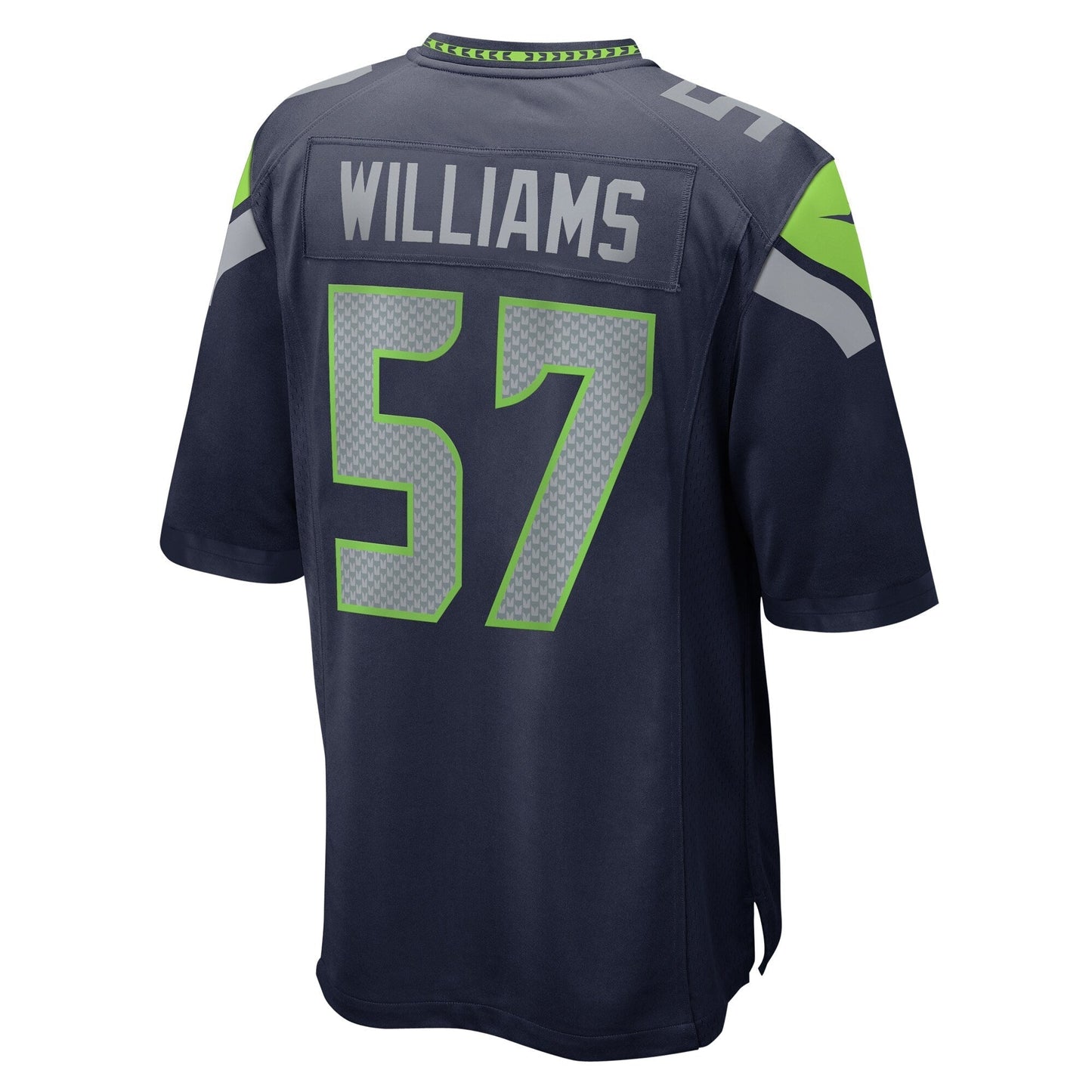 Connor Williams Seattle Seahawks Game Jersey - College Navy