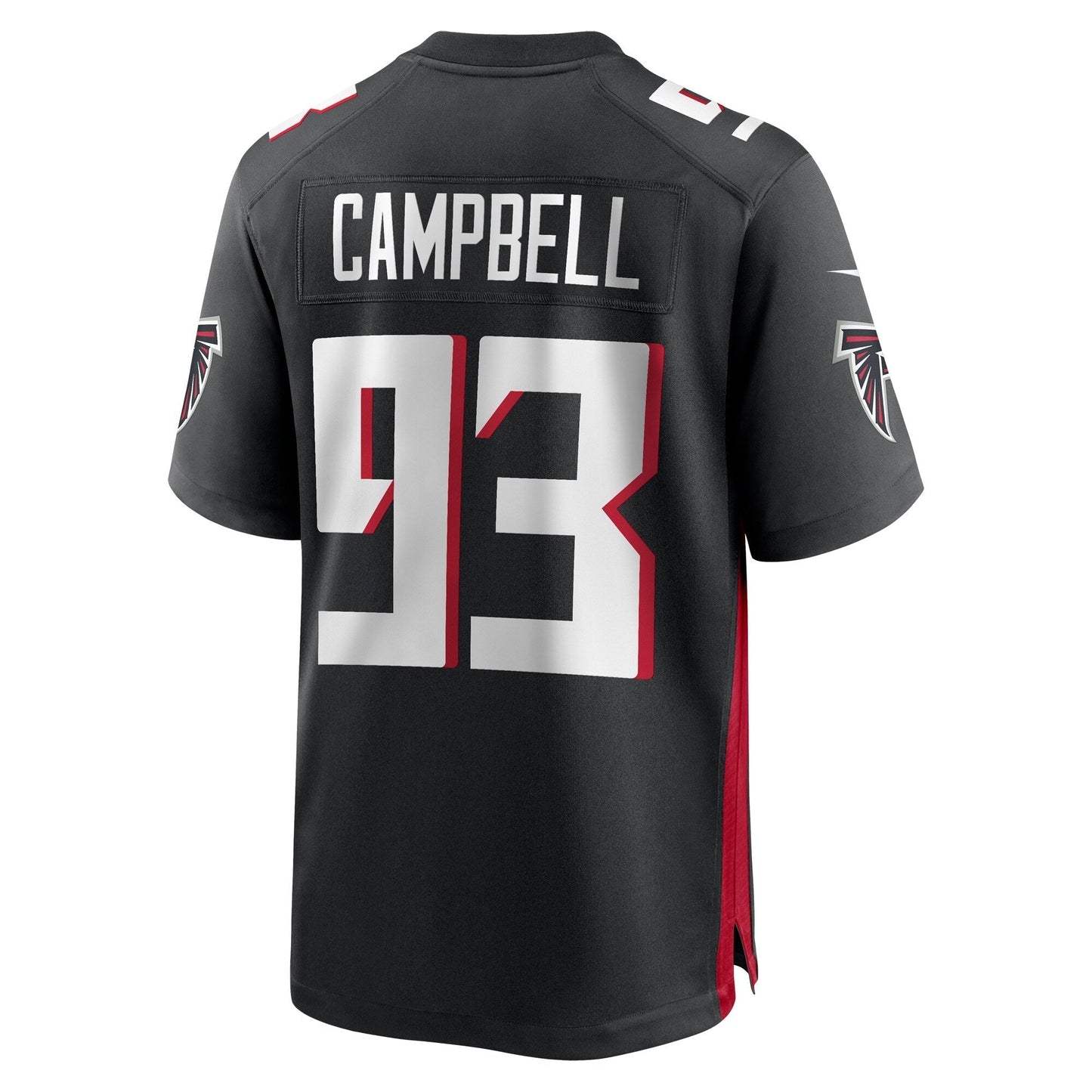 Calais Campbell Atlanta Falcons Game Jersey - Black