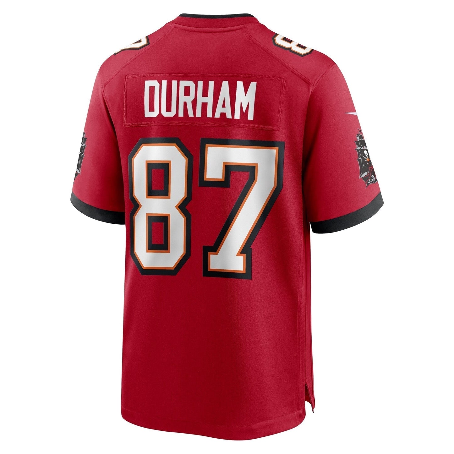 Payne Durham Tampa Bay Buccaneers Game Jersey - Red