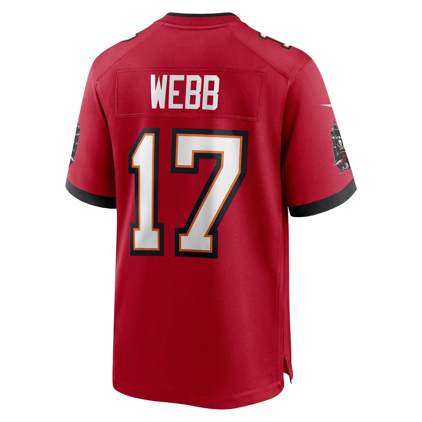 Raleigh Webb Tampa Bay Buccaneers Game Jersey - Red