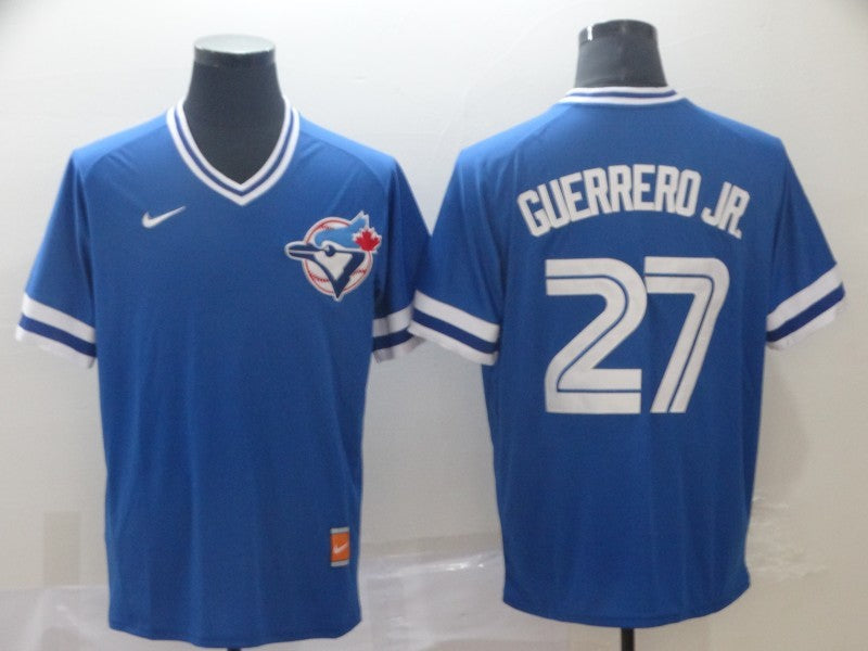 Men's Toronto Blue Jays Vladimir Guerrero Jr. Blue Replica Player Jersey