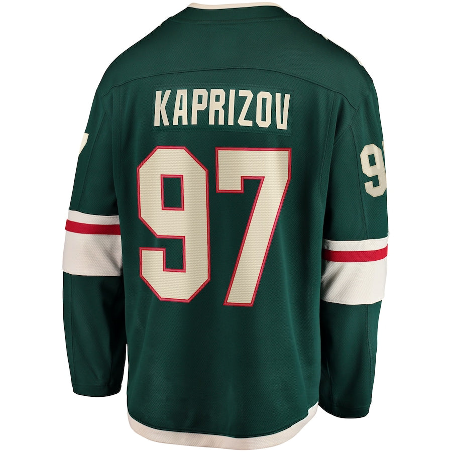 Mats Zuccarello Minnesota Wild Team Color Breakaway Jersey - Green