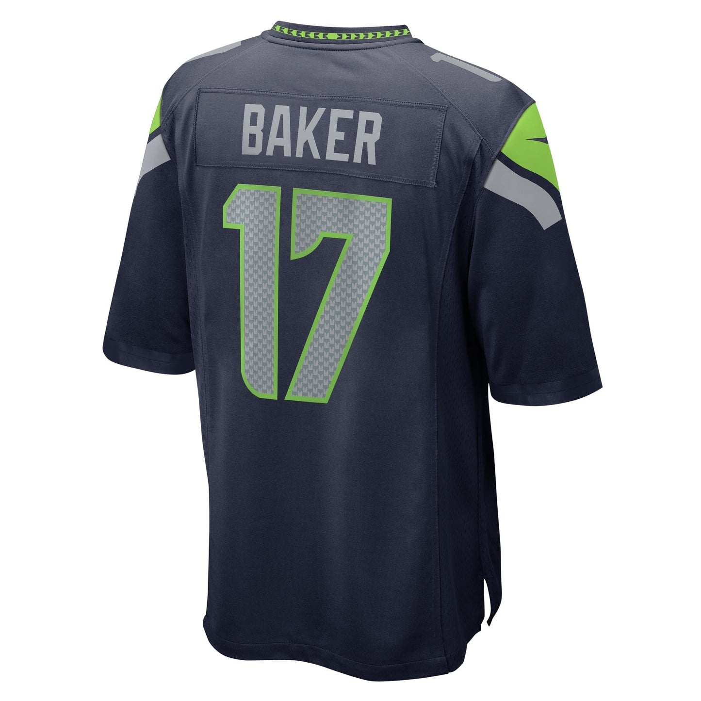 Jerome Baker Seattle Seahawks Game Jersey - College Navy