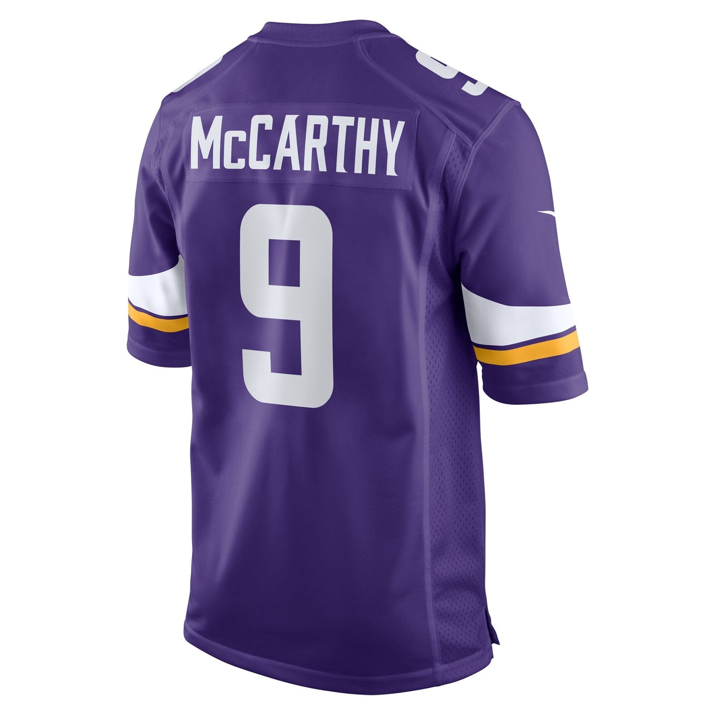 J.J. McCarthy Minnesota Vikings 2024 NFL Draft First Round Pick Game Jersey - Purple