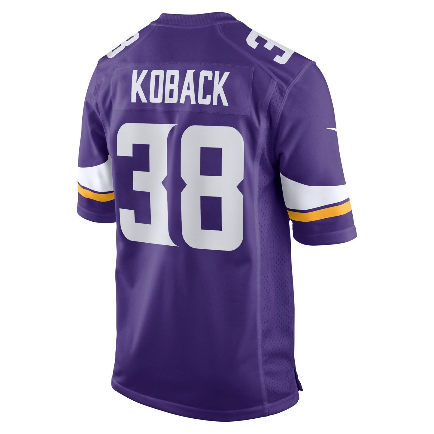 Bryant Koback Minnesota Vikings Home Game Jersey - Purple