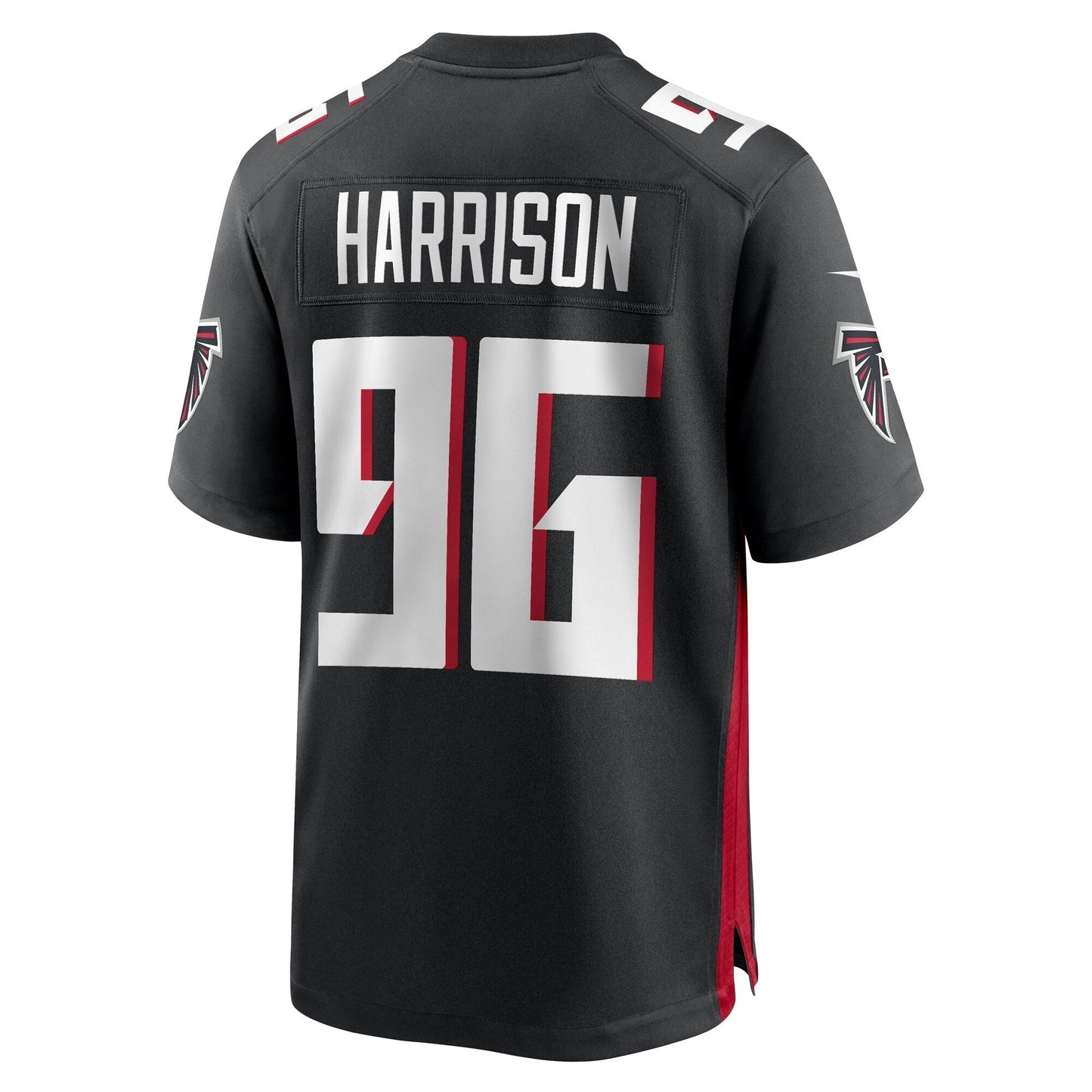 Zach Harrison Atlanta Falcons Team Game Jersey - Black