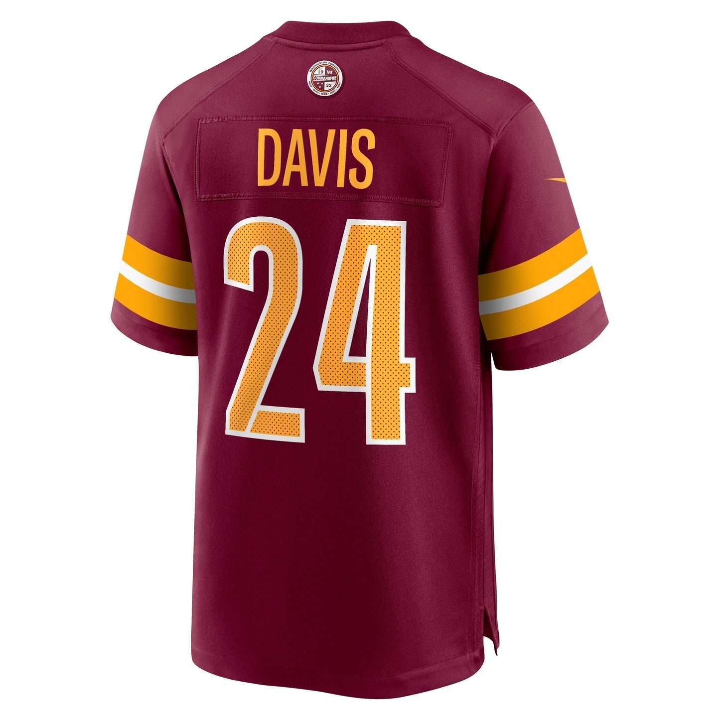 Michael Davis Washington Commanders Nike Game Jersey - Burgundy