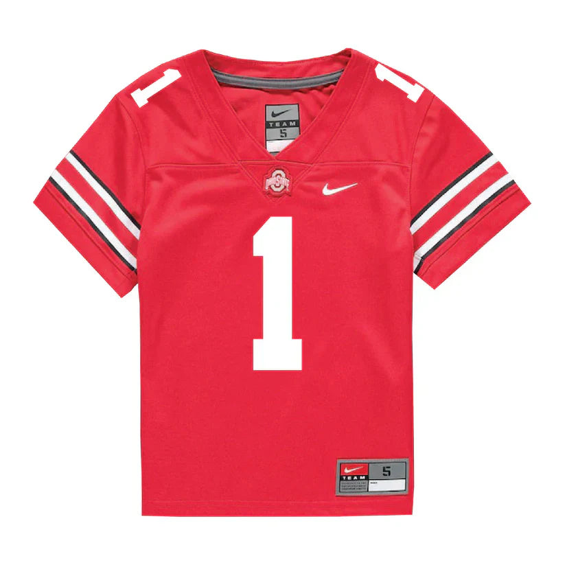 Davison Igbinosun Ohio State Buckeyes Jersey Red