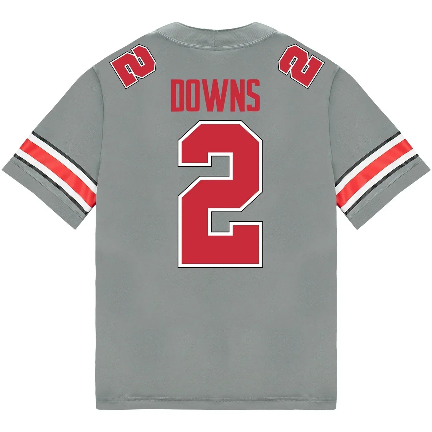 Caleb Downs Ohio State Buckeyes Jersey Grey