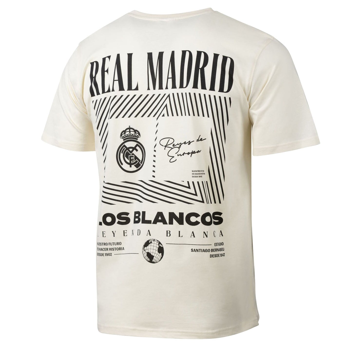 Real Madrid Everyday Relaxed T-Shirt White - Hygo Shirts