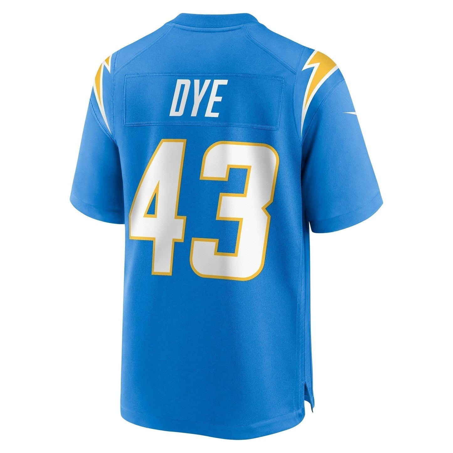 Troy Dye Los Angeles Chargers Game Jersey - Powder Blue