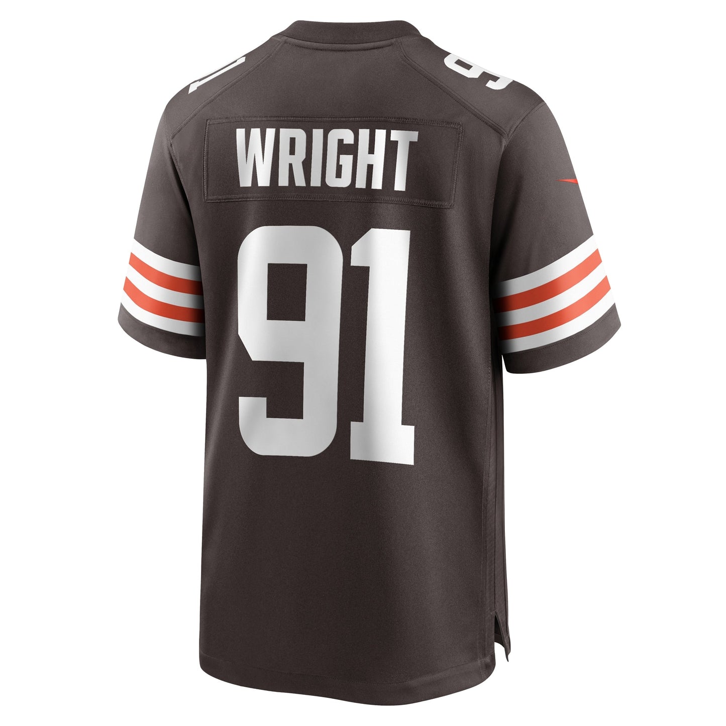 Alex Wright Cleveland Browns Team Game Jersey - Brown