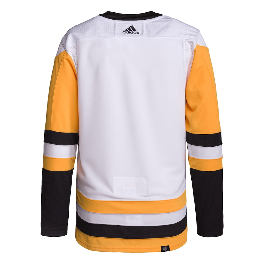 Men's Pittsburgh Penguins White Away Primegreen Authentic Jersey