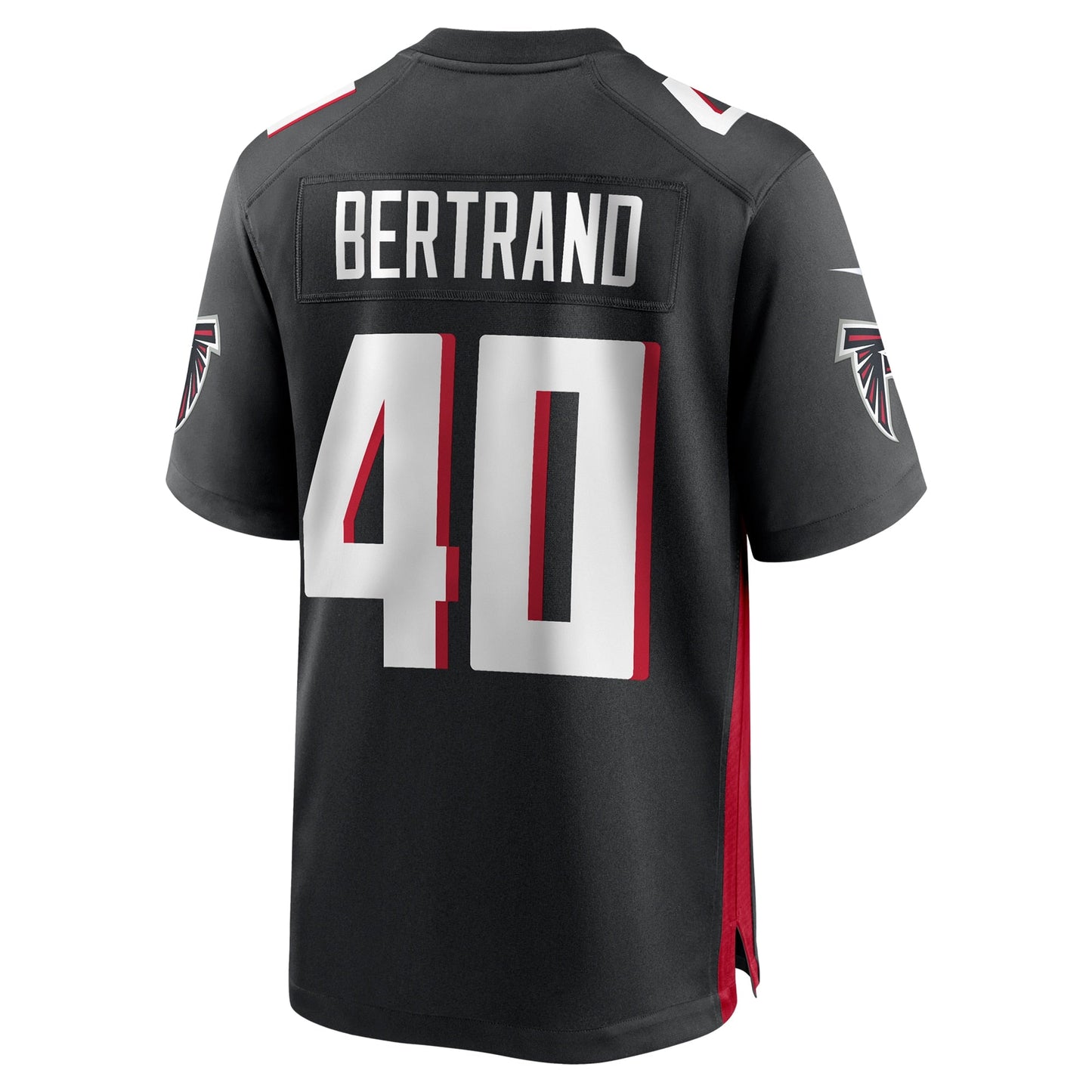 JD Bertrand Atlanta Falcons Team Game Jersey - Black