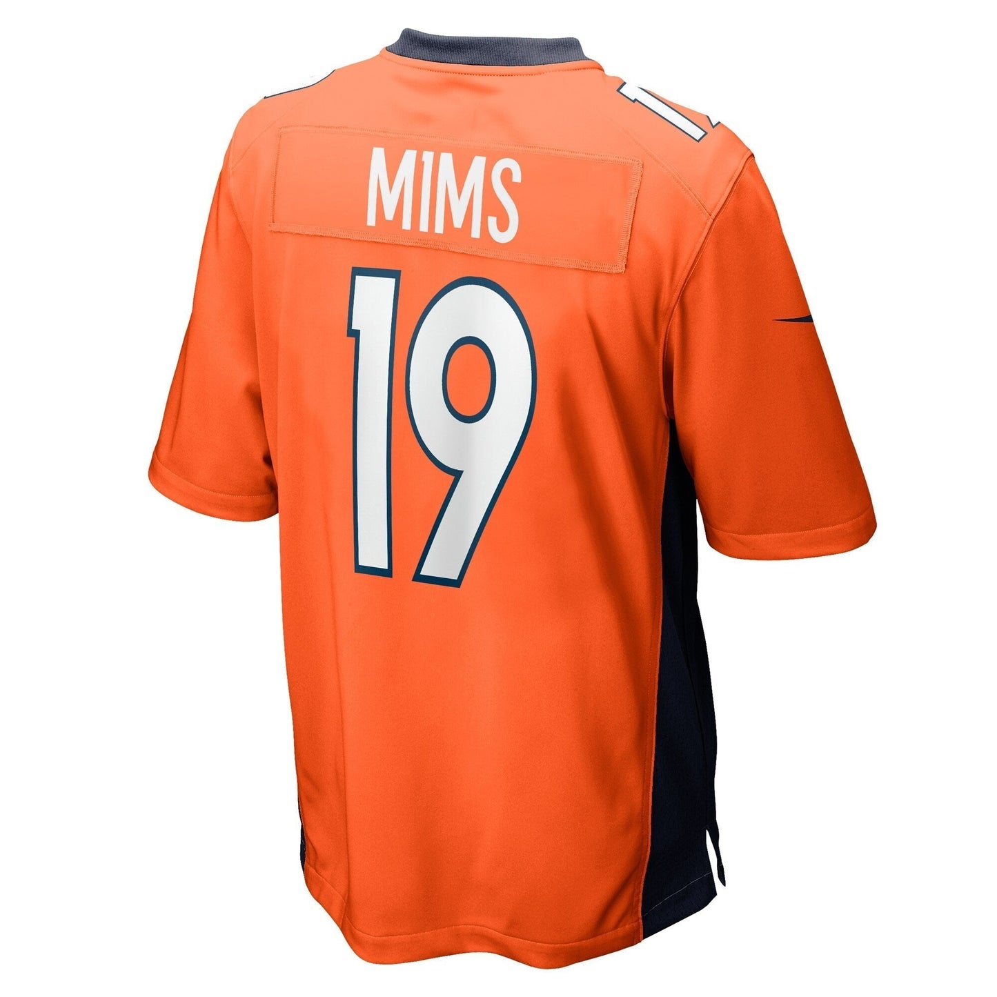 Marvin Mims Jr Denver Broncos Team Game Jersey - Orange