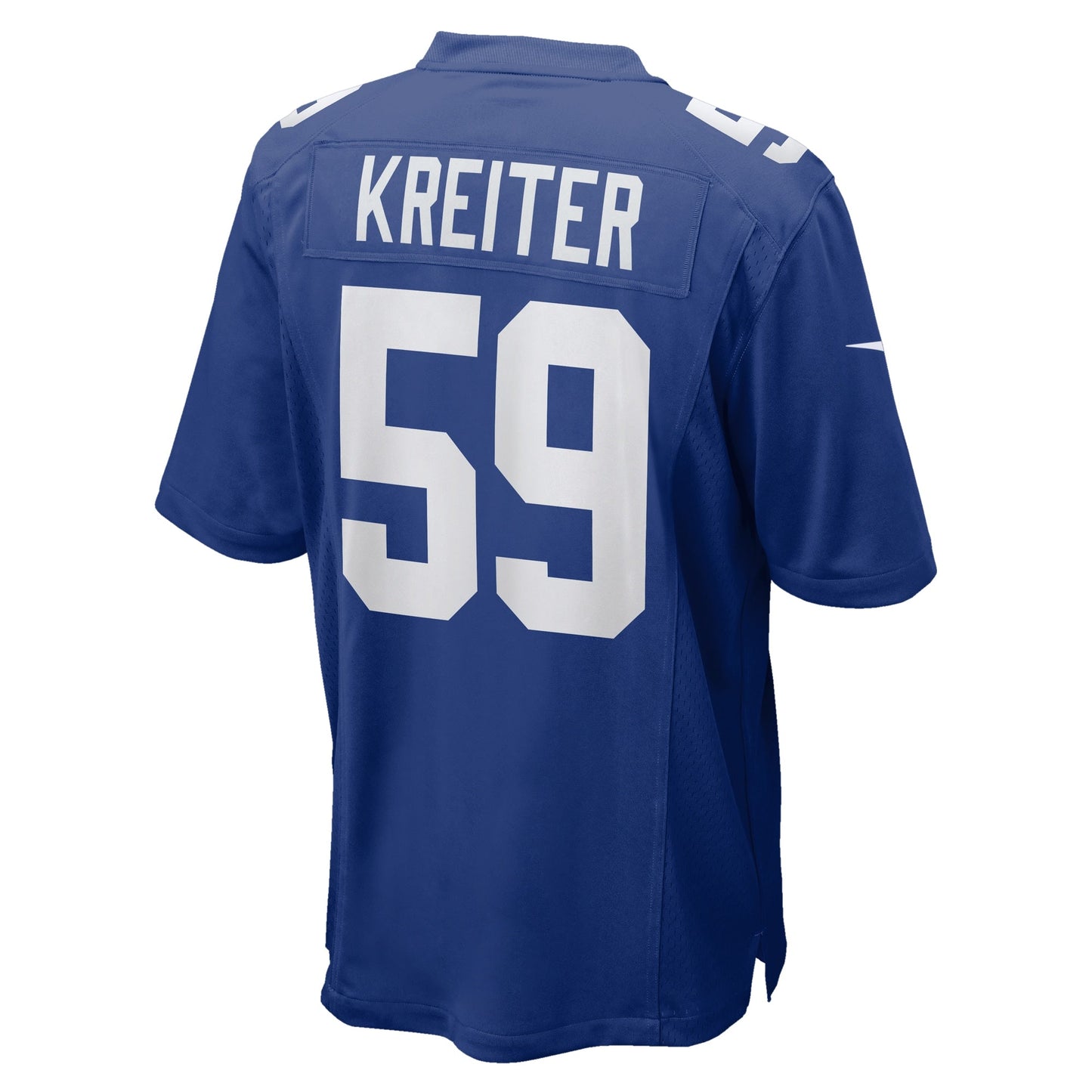 Casey Kreiter New York Giants Team Game Jersey - Royal