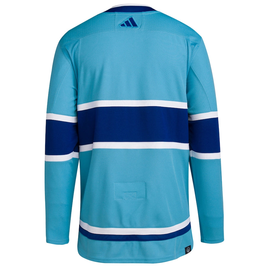 Custom Montreal Canadiens Reverse Retro 2.0 Blank Jersey - Light Blue
