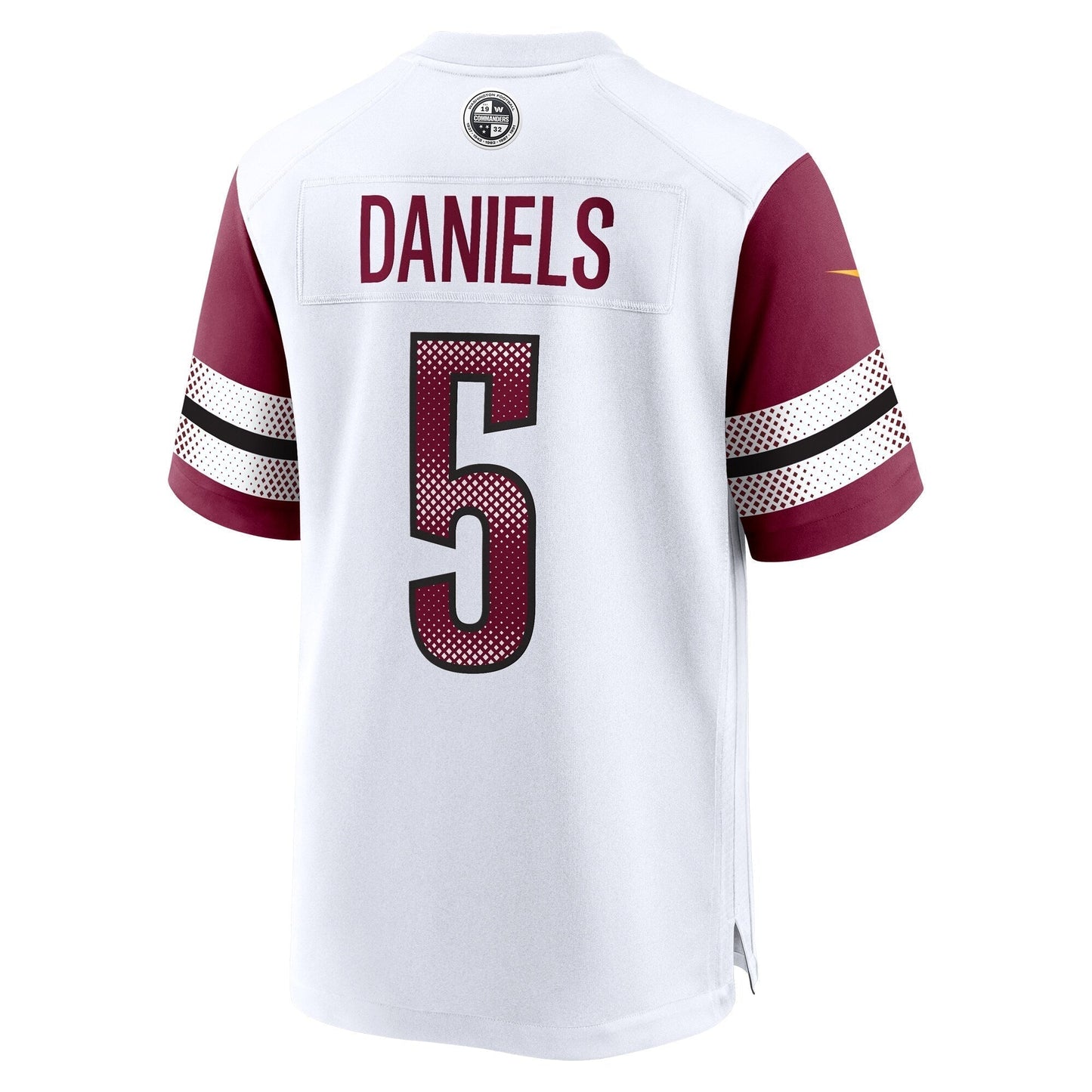 Jayden Daniels Washington Commanders Game Jersey - White