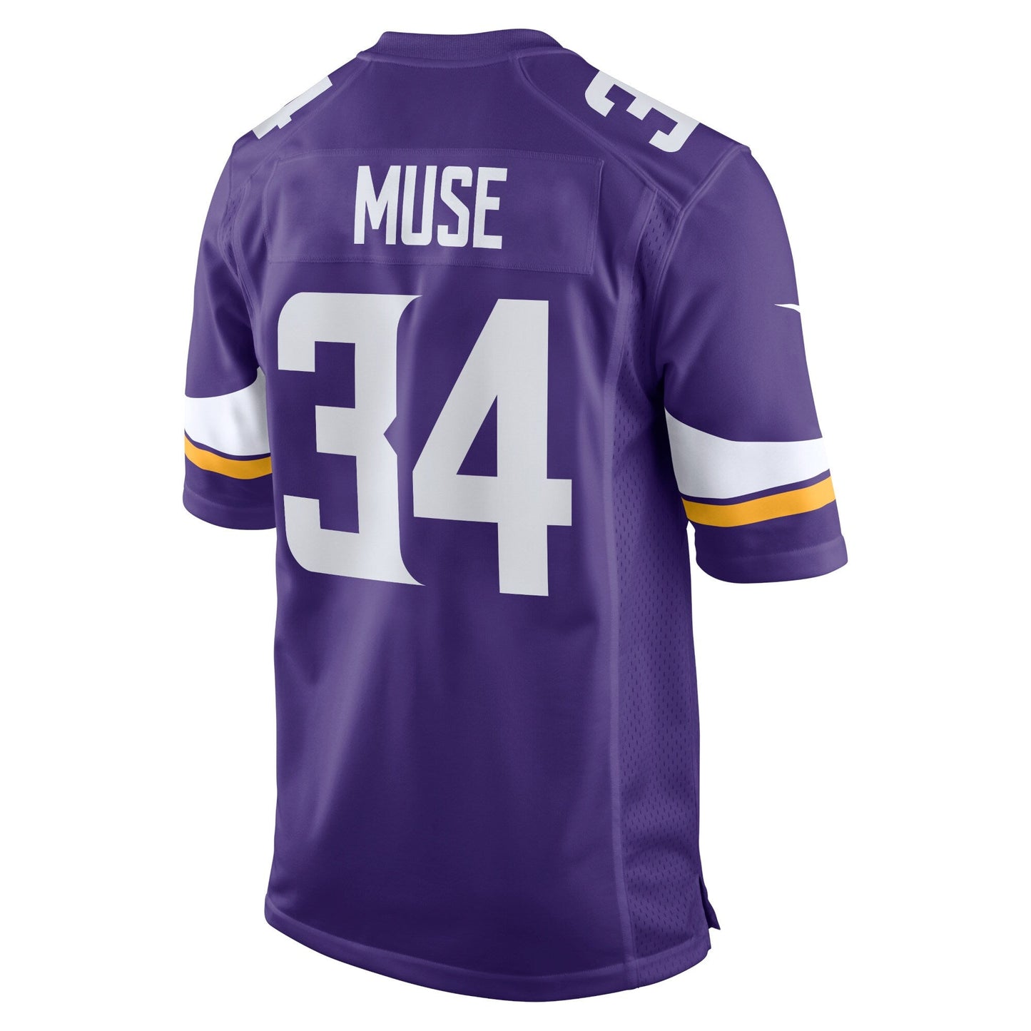 Nick Muse Minnesota Vikings Home Game Jersey - Purple