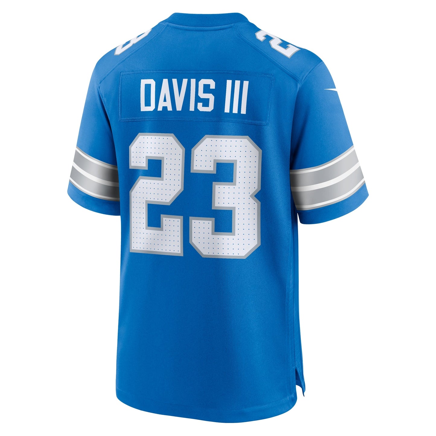 Carlton Davis III Detroit Lions Game Jersey - Blue