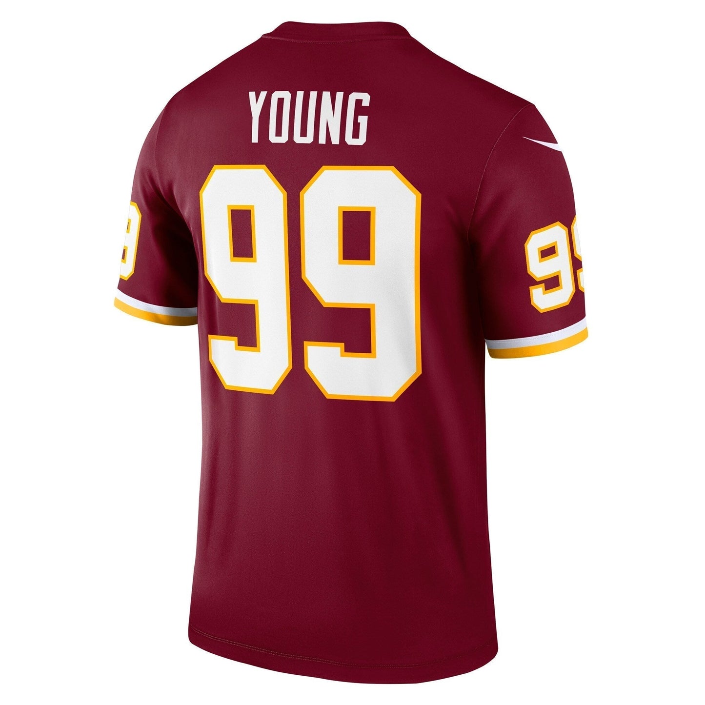 Chase Young Washington Football Team Legend Jersey - Burgundy