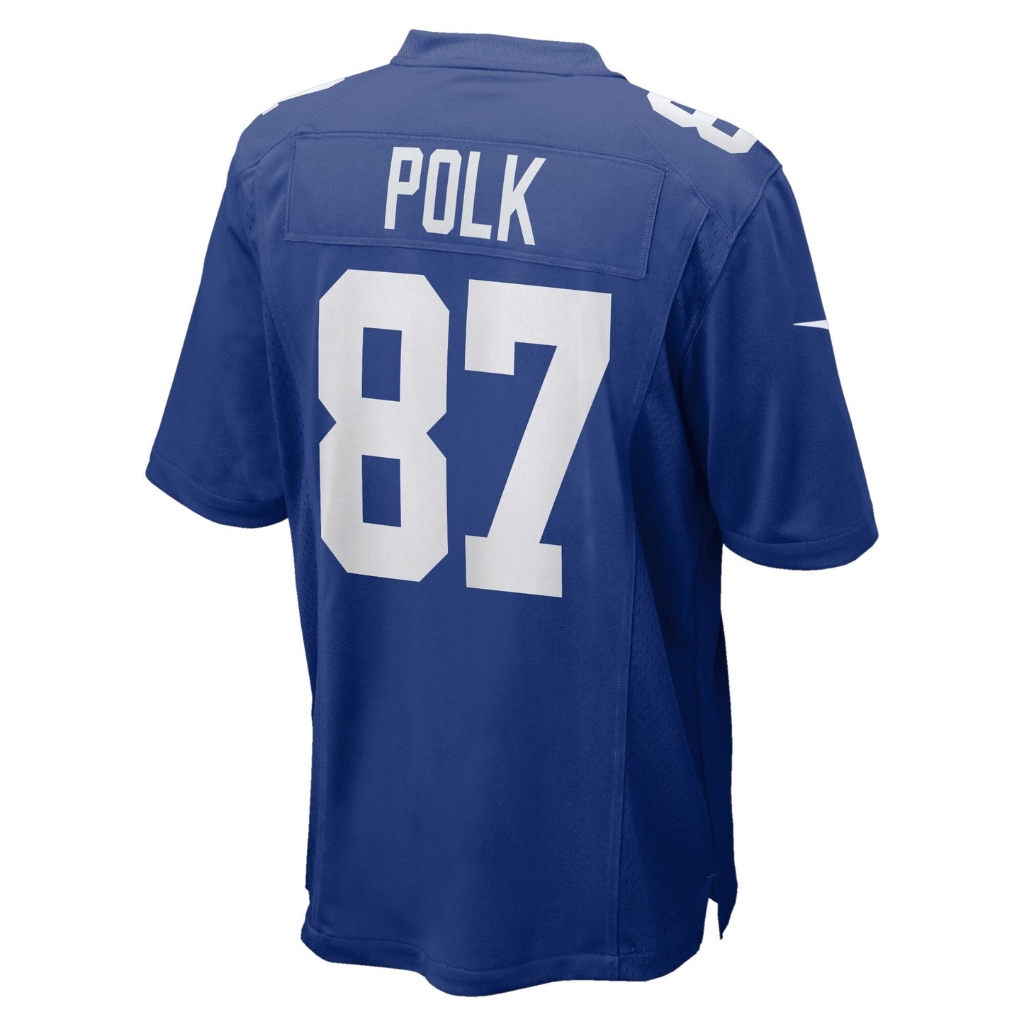 Makai Polk New York Giants Home Game Jersey - Royal