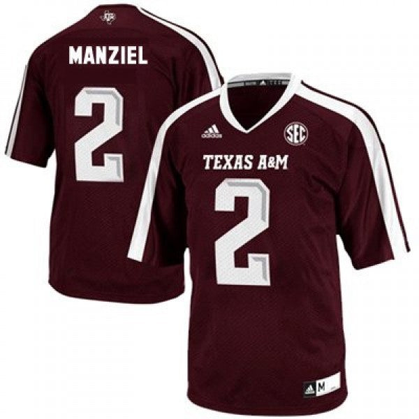 Johnny Manziel Texas A&M Aggies Jersey Red
