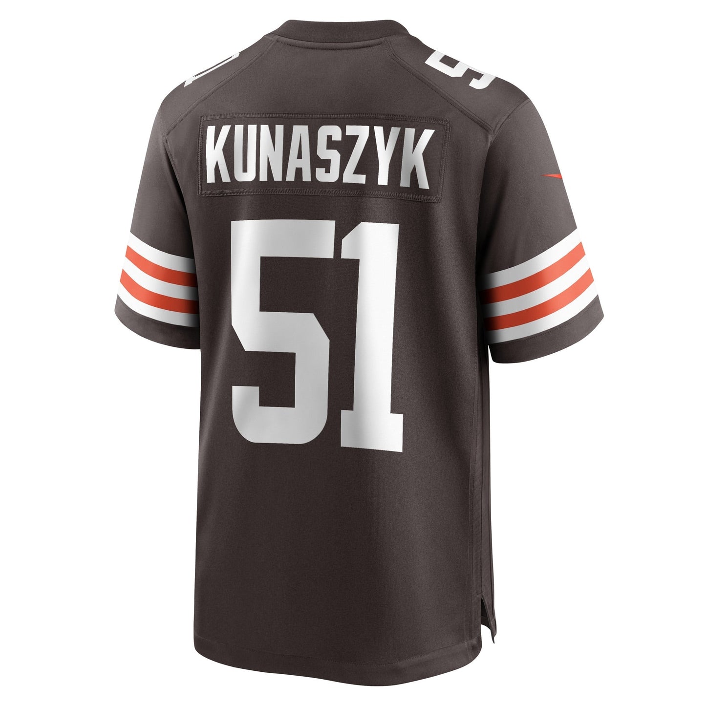 Jordan Kunaszyk Cleveland Browns Game Jersey - Brown