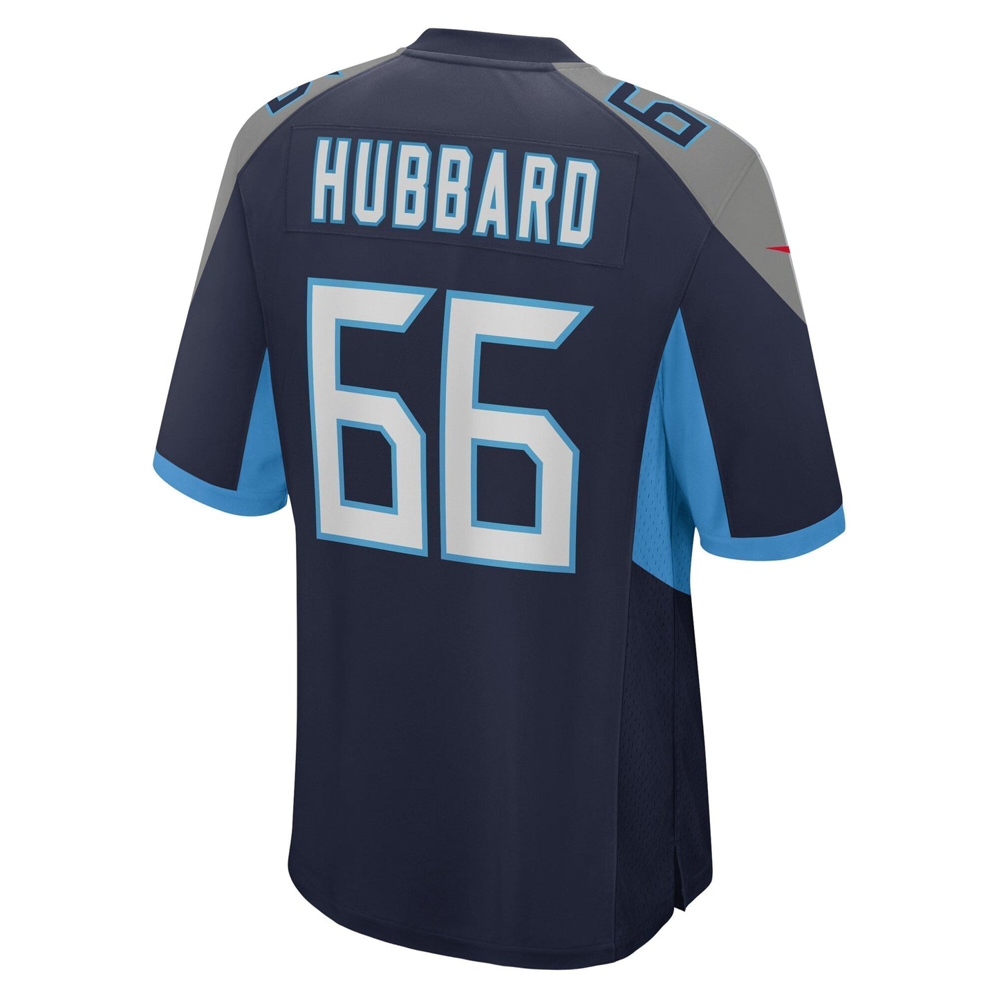 Chris Hubbard Tennessee Titans Team Game Jersey - Navy