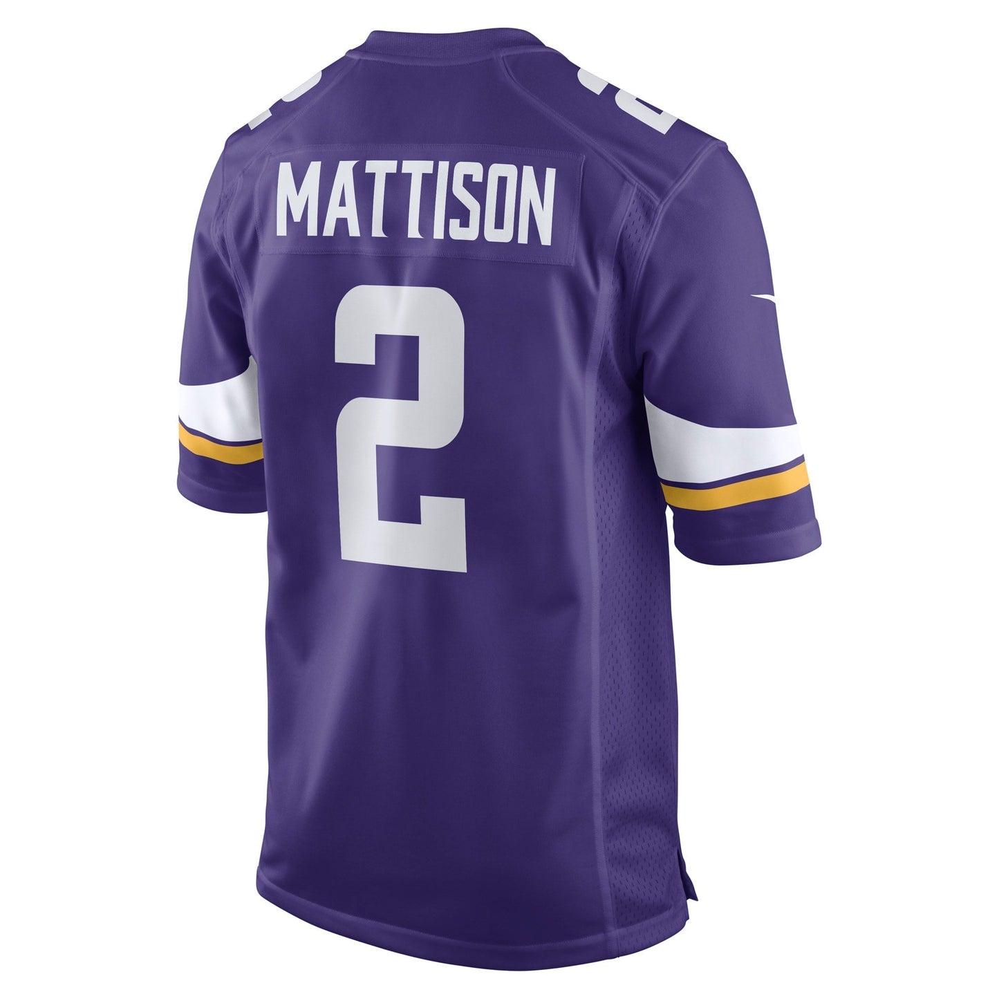 Alexander Mattison Minnesota Vikings Game Jersey - Purple