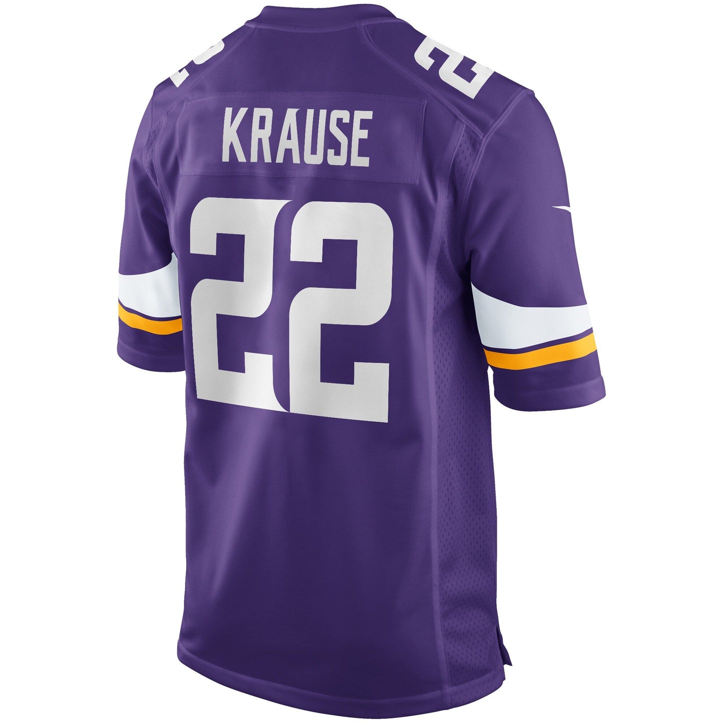 Paul Krause Minnesota Vikings Game Retired Jersey - Purple