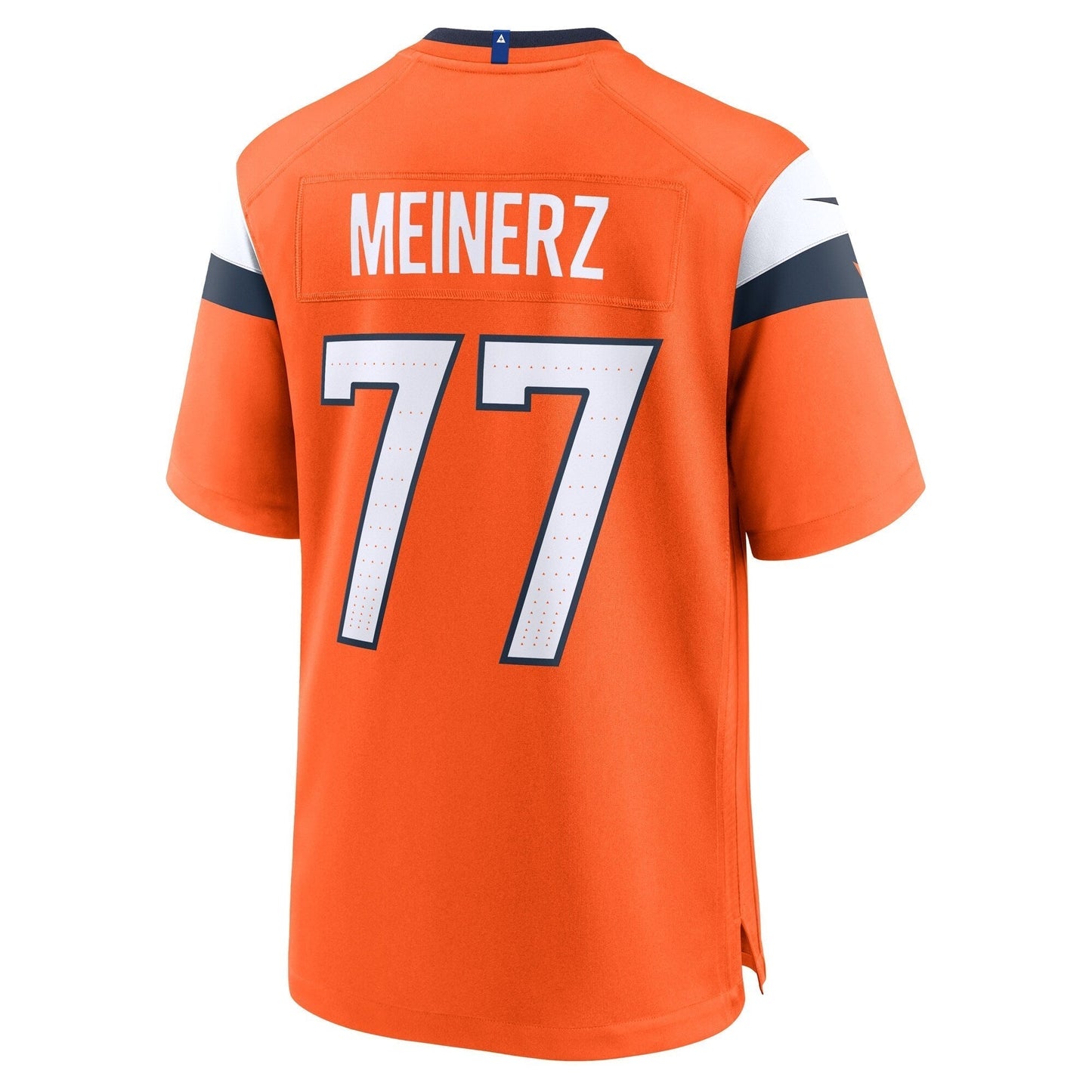 Quinn Meinerz Denver Broncos Team Game Jersey - Orange